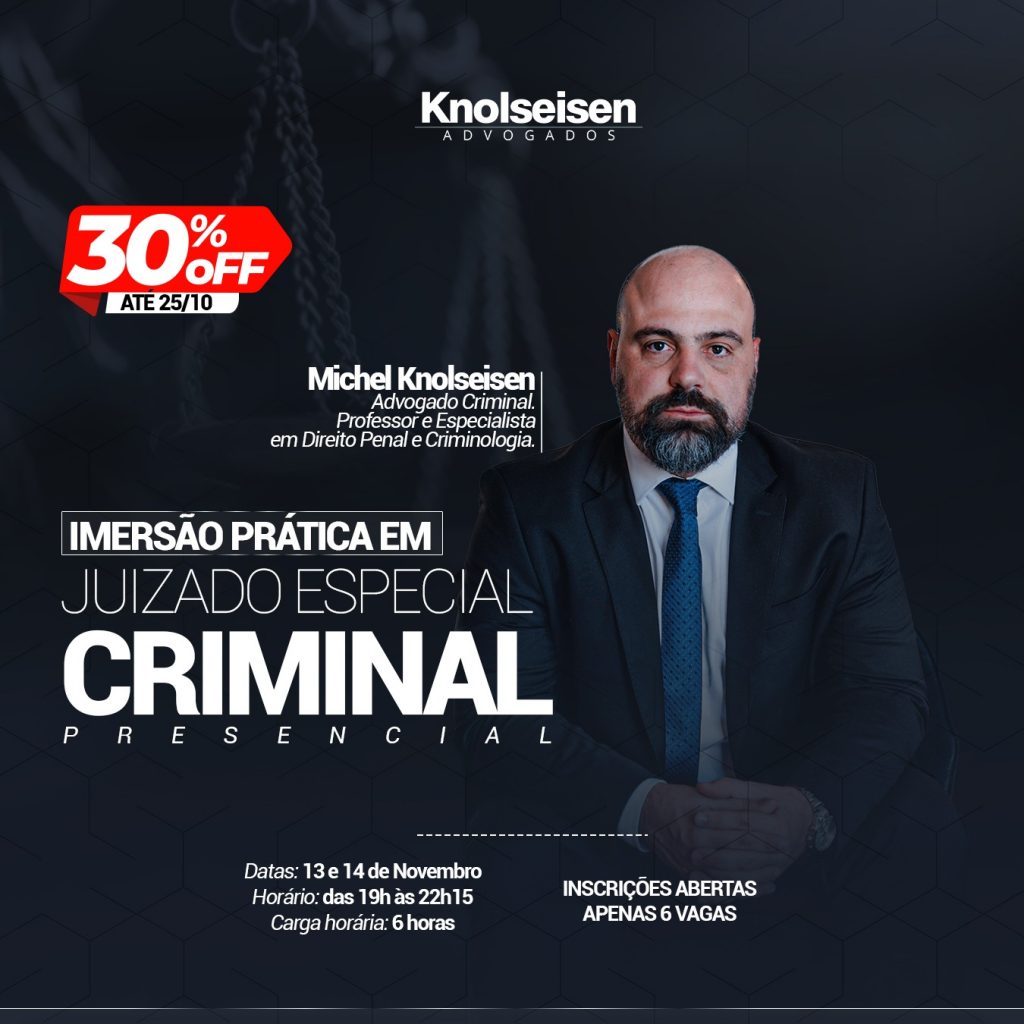 juizado especial criminal presencial imersão prática