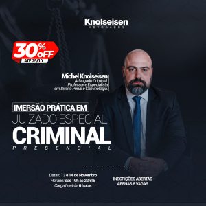juizado especial criminal presencial imersão prática